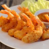 روبيان بالبقسماط