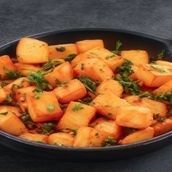 بطاطا بالزبده والبقدونس