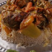 مقلوبة لحم عربي