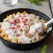 فتة ورق عنب اليزوه