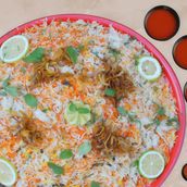 بريانى دجاج يكفى 4  اشخاص